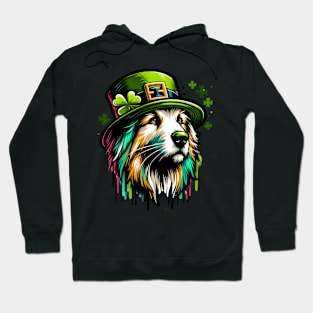 Bohemian Shepherd Embraces Saint Patrick's Day Festivities Hoodie